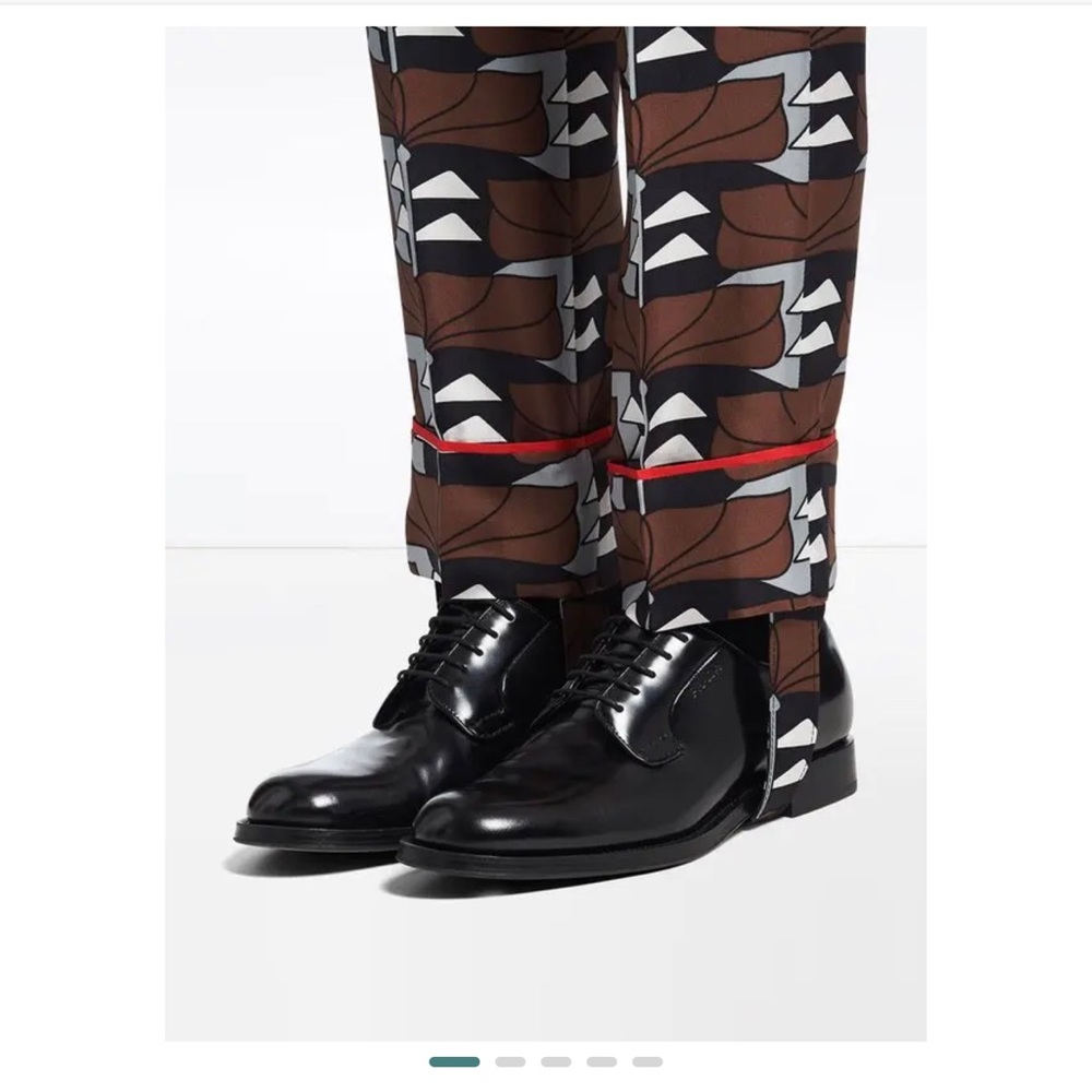 PRADA Silk Twill Trousers